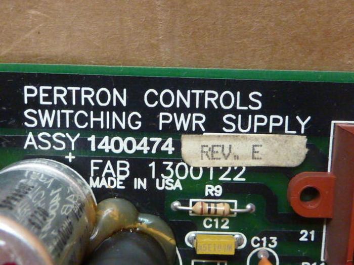Used PERTRON Power Supply 1400474 #32203