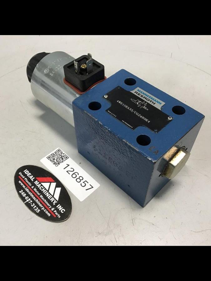 Used MANNESMANN REXROTH Valve 4WE10EA33/CG24N9K4 Used