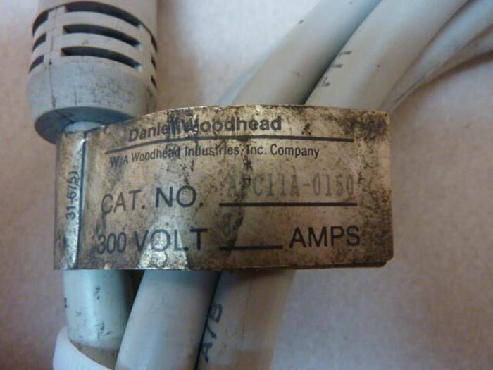Used BRAD HARRISON / WOODHEAD Cable APC11A-0150 #38068