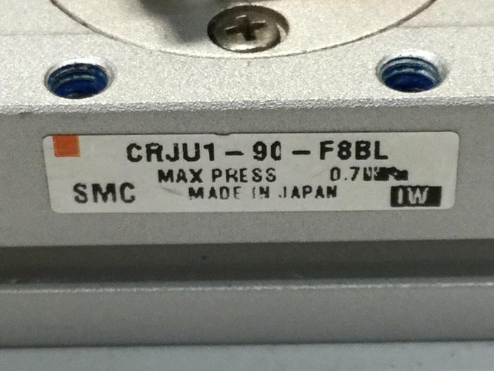 Used SMC Mini Rotary Actuator CRJU1-90-F8BL Used #108118