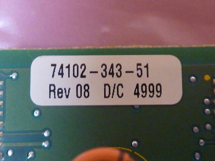 Used ALLEN BRADLEY Circuit Board 74102-343-51 #36711