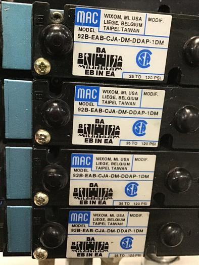 Used MAC Valves & Manifold 92B-000-CJA #112962