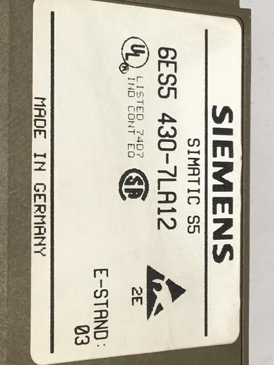 Used SIEMENS Digital Input Module 6ES5 430-7LA12 #110938