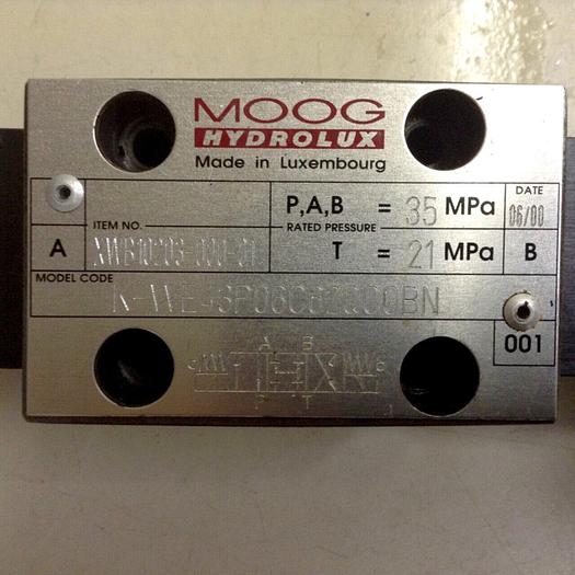Used MOOG Valve KWE43P06C62QC0BN #85094