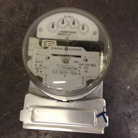 GENERAL ELECTRIC 702 x 018G948 Polyphase Meter VW-63A #74735