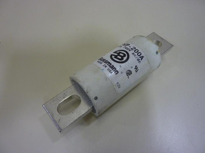 Used BUSSMANN 200 Amp Fuse FWP-200A #62291