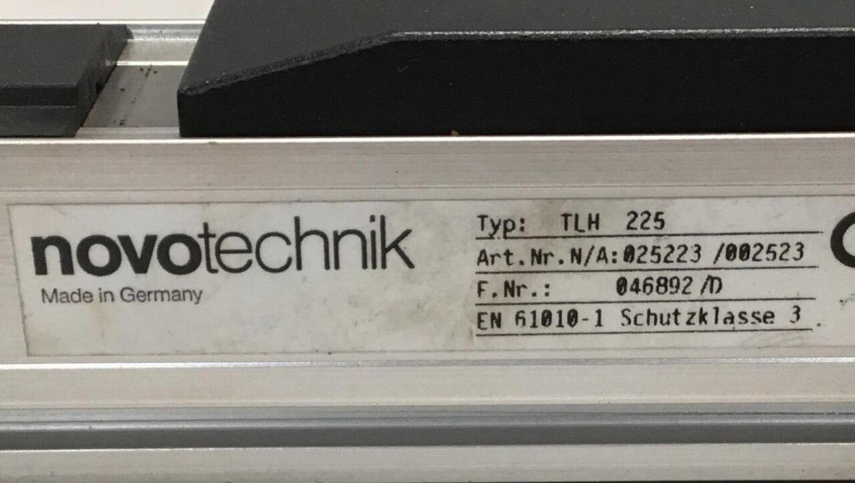 Used NOVOTECHNIK Position Transducer TLH225 Used