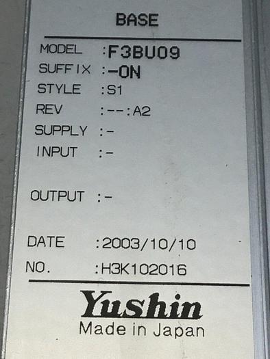 Used YOKOGAWA 9-Slot Base Circuit Board F3BU09-0N #127734