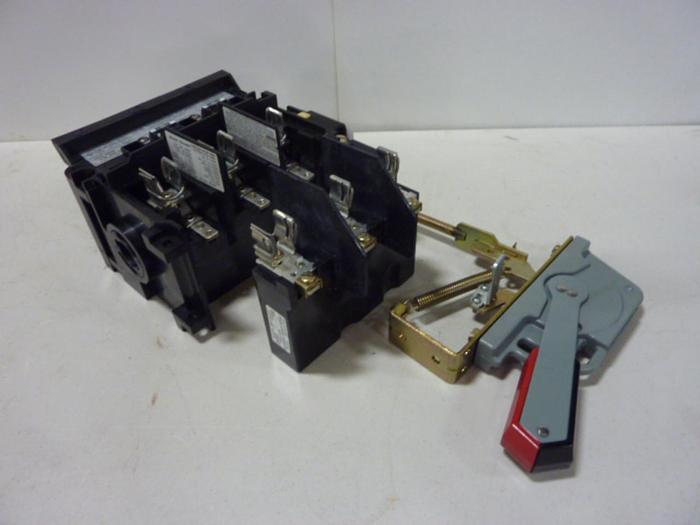 Used ALLEN BRADLEY 30 Amp Disconnect Switch 1494V-DS30 SER A #57421