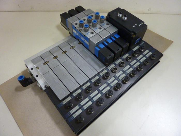 Used FESTO Control Block / Valve Terminal IFB8-02 #52762