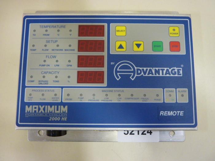 Used ADVANTAGE CONTROLS Temperature Control 239800 #52124
