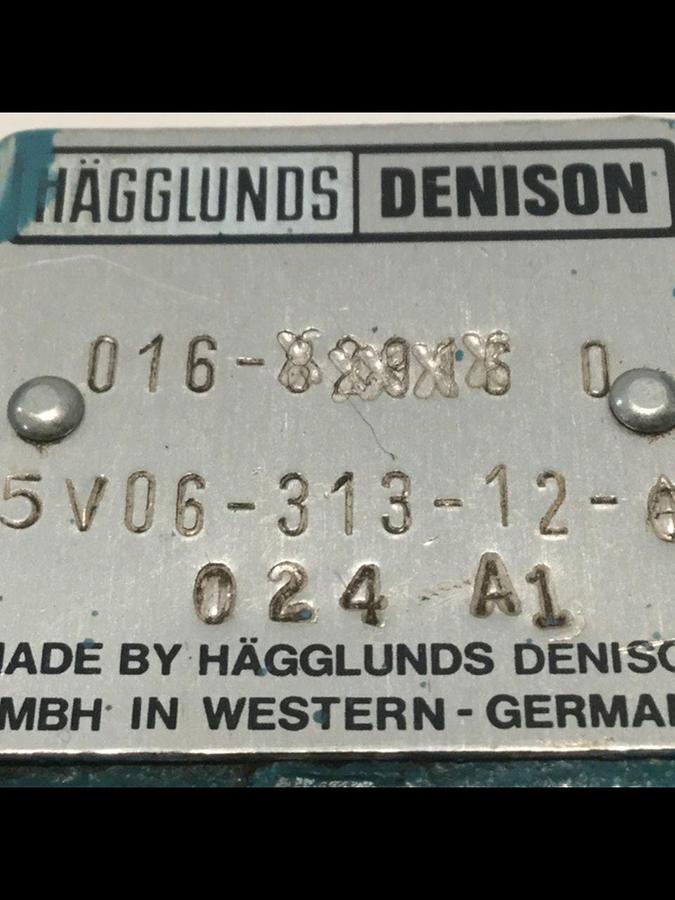 Used HAGGLUNDS DENISON Hydraulic Flow Control Valve R5 V06-313-12-09 #105888