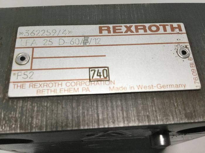 Used REXROTH Valve LFA25D60 #99327