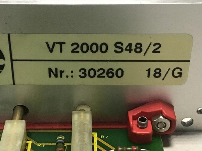 Used REXROTH Amplifier Card VT2000 S48/2 #124842