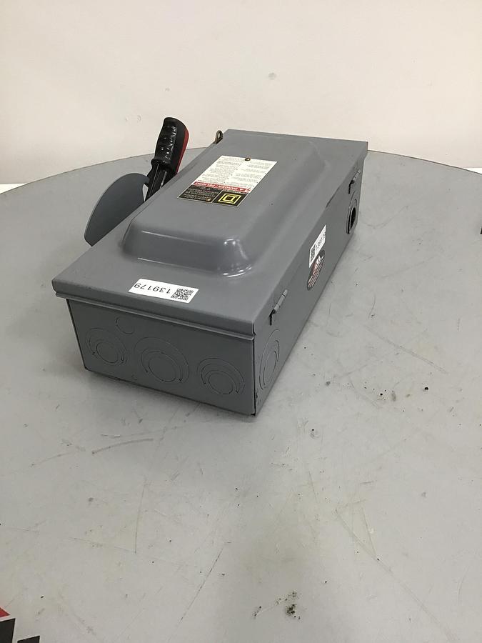 Used SQUARE D H362 Safety Switch Used #139179
