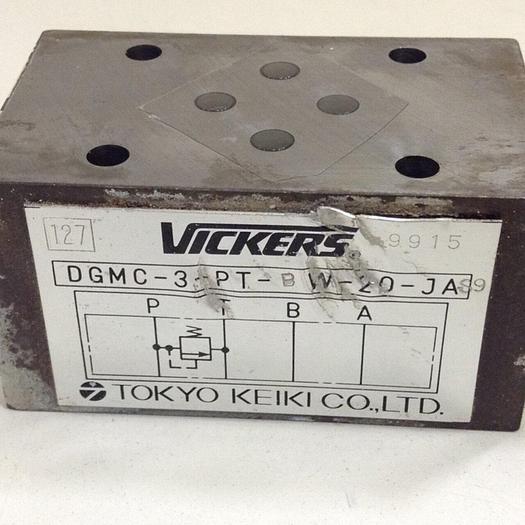 Used VICKERS Valve DGMC3PTBW20JA #80565