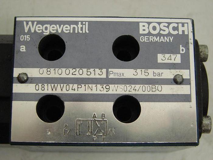 Used BOSCH Hydraulic Valve 0 810 020 513 USED
