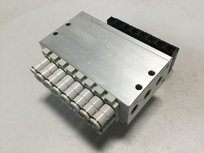 Used KOGANEI Manifold w/ Valves F10M8AJ #104803