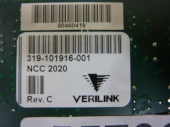 Used VERILINK Controller Card 320-101928-021 #55706
