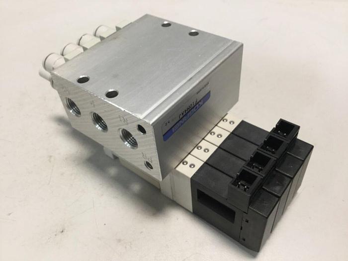 Used KOGANEI Manifold w/ Valves F10M4AJ #104808
