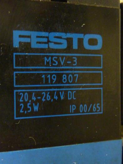 Used FESTO Control Block / Valve Terminal IFB8-02 #52839