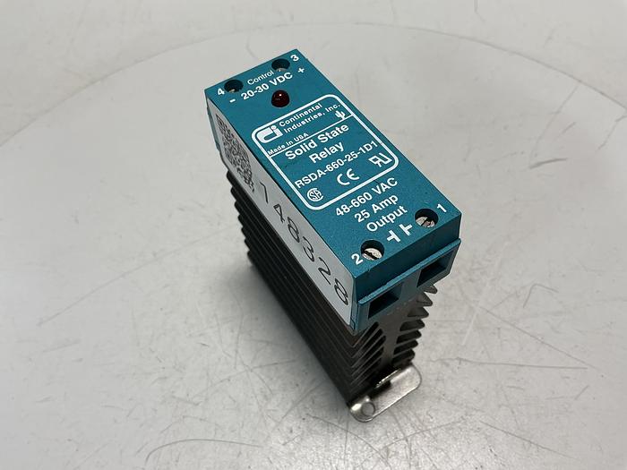 Used CONTINENTAL INDUSTRIES RSDA-660-25-1D1
