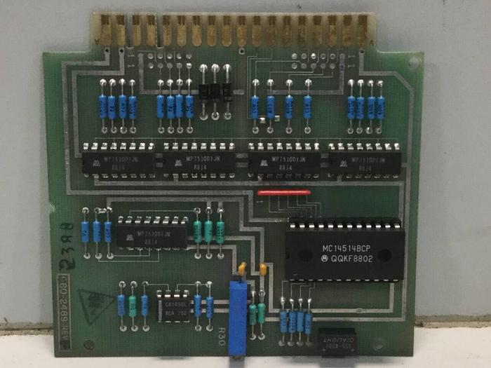 Used SCI Circuit Board 080-2489 REV F #100288