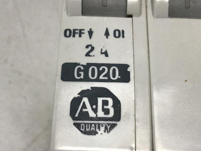 Used ALLEN BRADLEY Circuit Breaker 2Amp 1492-CB2/G020 SER A #119620