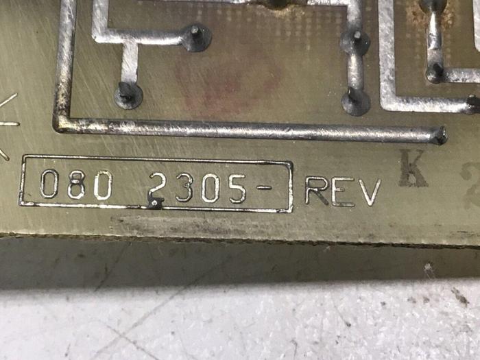 Used SCI Control Circuit Board 080-2305 REV K #100302
