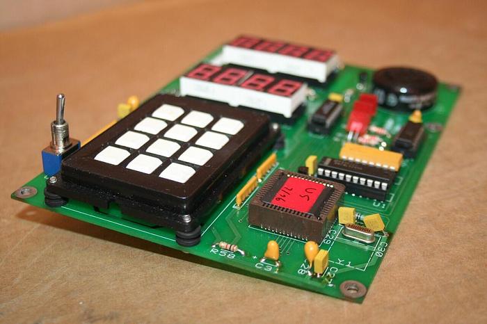 Used MOULD TEK Feed Control Board CAC-AGRFDR2-3-A-11/95 Used