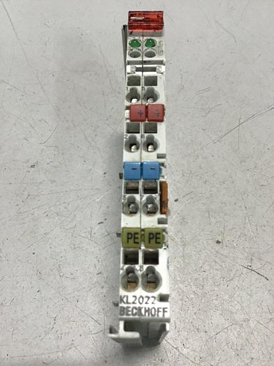 Used BECKHOFF Digital Output Module KL2022 #125218