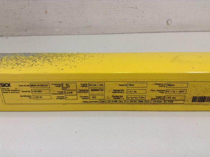 Used SICK Light Curtain M 2000 M20E-04130A122 #74030