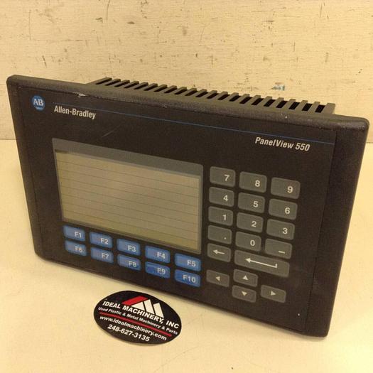 Used ALLEN BRADLEY Operator Interface 2711-B5A5 SER F Used