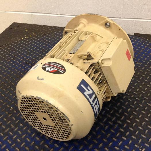 Used RITZ PUMPEN Motor 7AA132M-04 V1 #75140