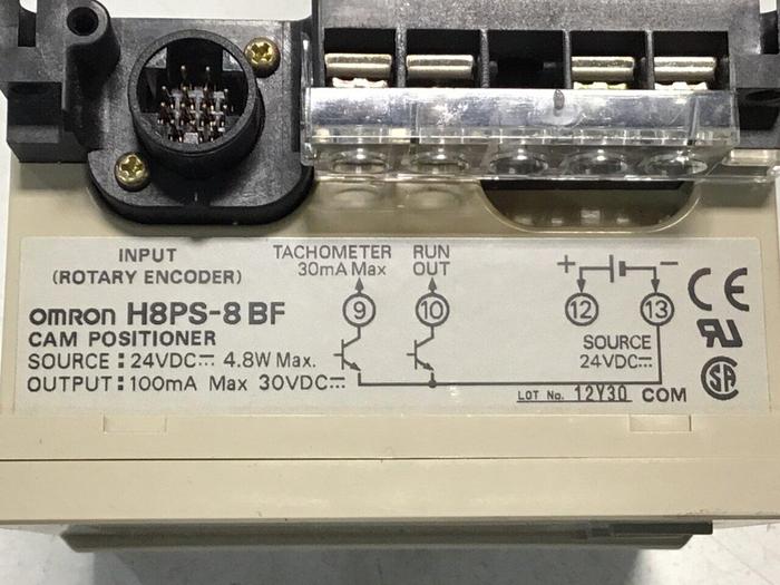 Used OMRON Cam Positioner H8PS-8BF #124229