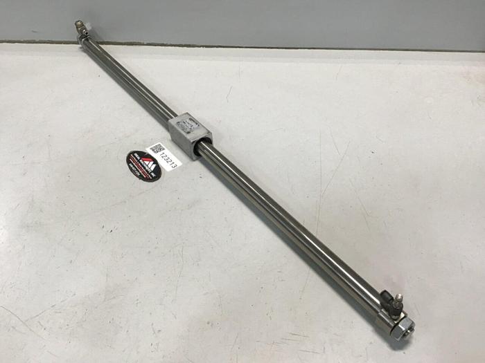 Used SMC Rodless Guided Cylinder NCY3B20-2075 #123213