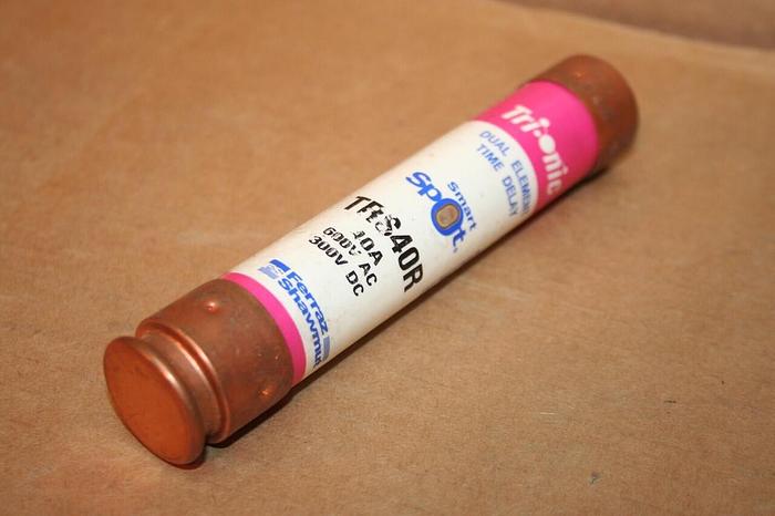 Used FERRAZ SHAWMUT 40 Amp Fuse TRS40R SMART SPOT Used
