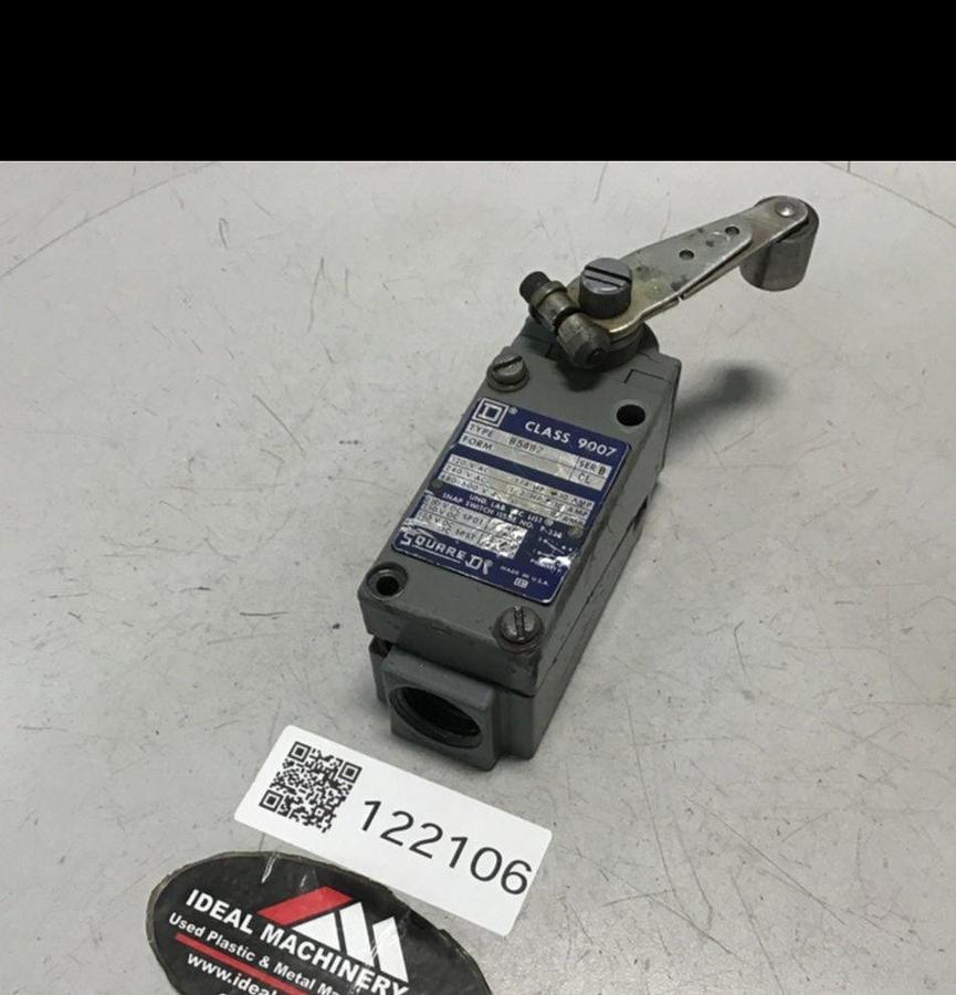 Used SQUARE D Limit Switch 9007-B54B2 USED