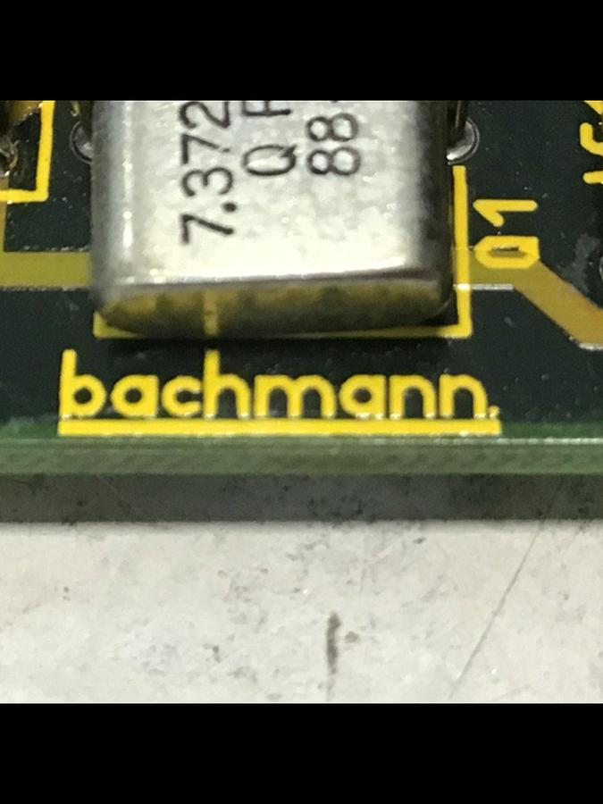 Used BACHMANN Circuit Board VID500.02 Used