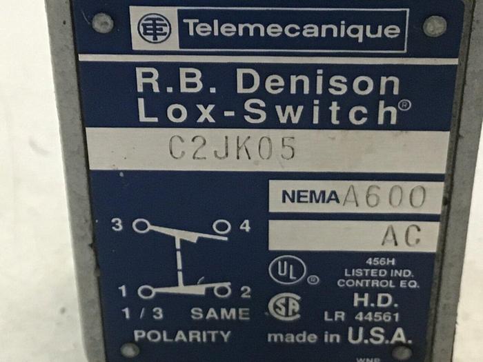 Used TELEMECANIQUE Lox-Switch C2JK05 #121760