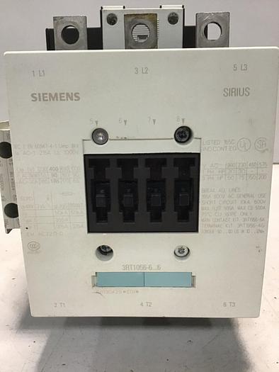 Used SIEMENS Contactor 3RT1056-6 #134097