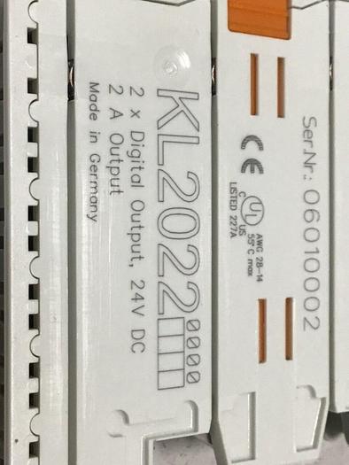 Used BECKHOFF Digital Output Module KL2022 #125224