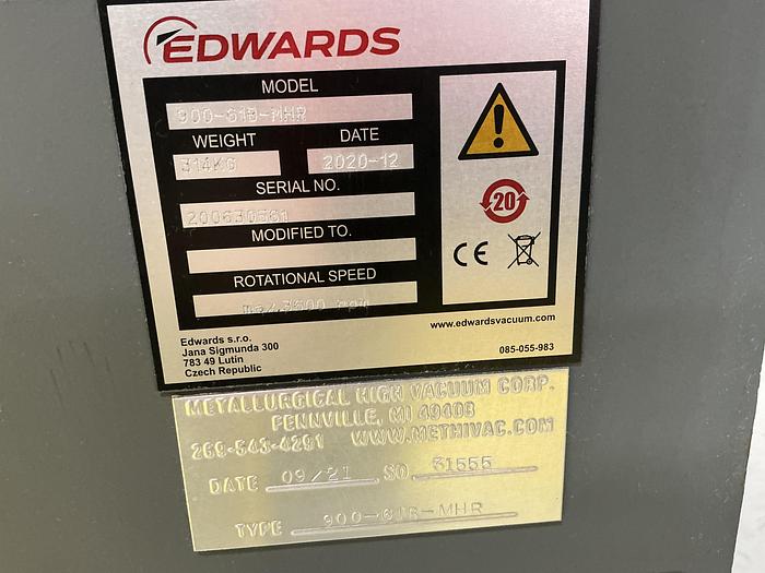 Used EDWARDS 900-61B-MHR