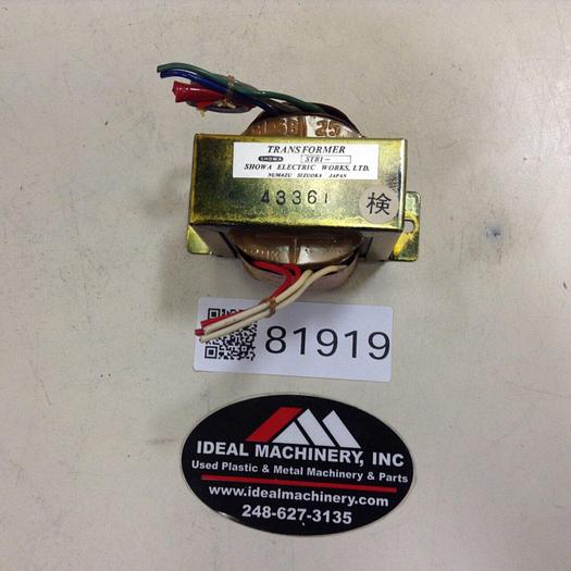 Used SHOWA 0.01, 0.002 kVA Transformer STB1 #104528