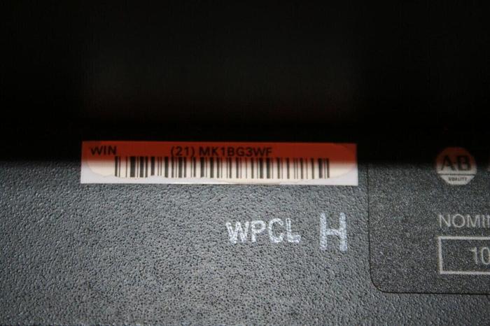 Used ALLEN BRADLEY Bar Code Decoder 2755-DS1A SER B #11470