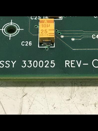 Used VAN DORN Analog Circuit Board 330025 PC330-025 Used