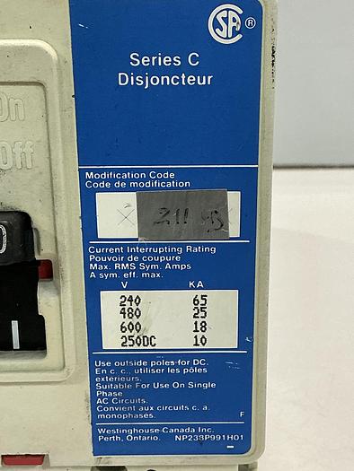 Used WESTINGHOUSE FD3050