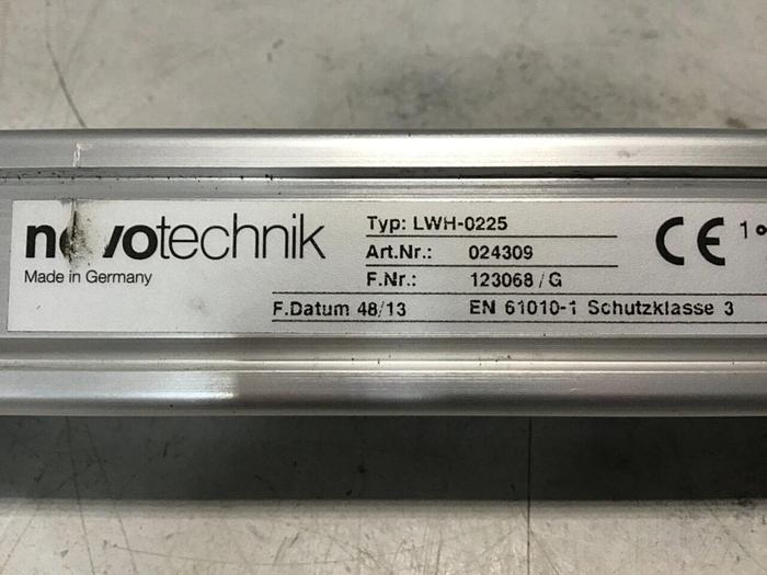 Used NOVOTECHNIK Linear Transducer LWH0225 Used