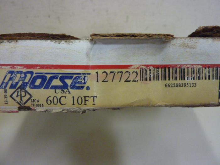 MORSE 10 Ft. Roller Chain 60C 127722 #67606