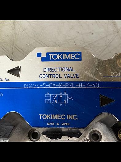 Used TOKIMEC DG4VS-5-0A-M-P7L-H-7-40